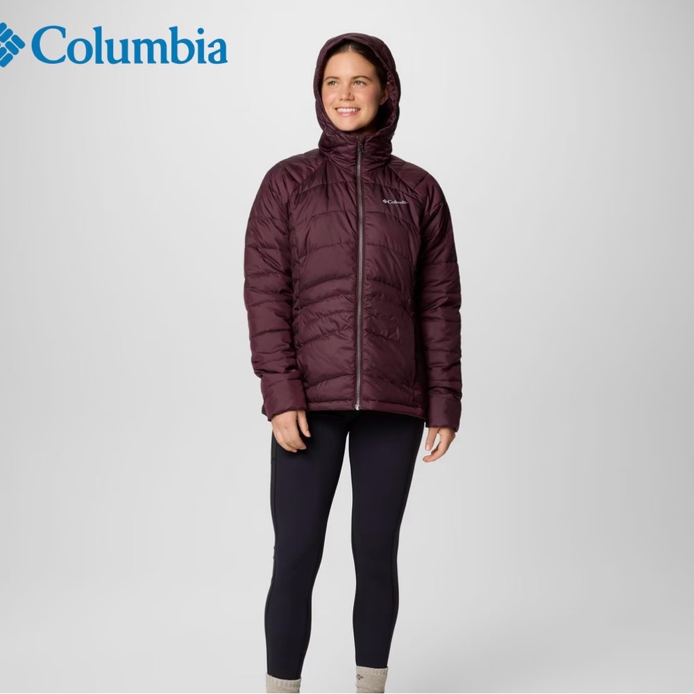 Columbia Women's Karis Gale Purple Hooded Jacket woman’s L